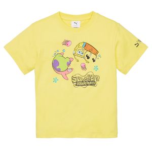 PUMA POLERA X SPONGEBOB KIDS PARA NIÑO PRE-ESCOLAR