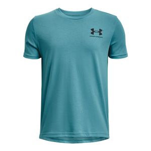 UA POLERA SPORTSTYLE LEFT CHEST SS KIDS PARA NIÑO JUVENIL