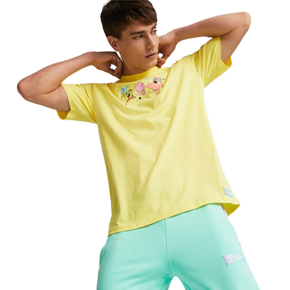 PUMA-POLERA-X-SPONGEBOB-GRAPHIC