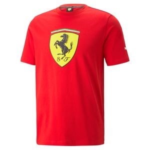PUMA POLERA FERRARI RACE BIG SHIELD COLORED
