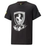 PUMA-POLERA-FERRARI-RACE-KIDS-BIG-SHIELD-TONAL
