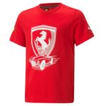 PUMA-POLERA-FERRARI-RACE-KIDS-BIG-SHIELD-TONAL