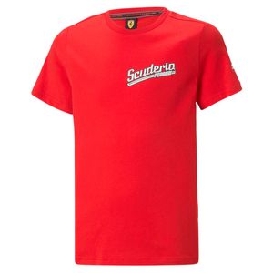 PUMA POLERA FERRARI RACE KIDS GRAPHIC PARA NIÑO JUVENIL