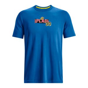 UA POLERA CURRY SPLASH PARTY SS