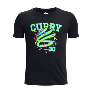 UA POLERA CURRY LOGO SS KIDS PARA NIÑO JUVENIL
