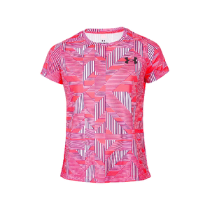 UA POLERA TECH PRINTED SSC KIDS PARA NIÑA JUVENIL
