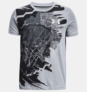 UA POLERA HOOP DREAMS GRAPHIC SS KIDS PARA NIÑO JUVENIL