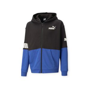 PUMA SUDADERA PUMA POWER FZ-HOODIE TR B KIDS PARA NIÑO JUVENIL