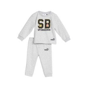 PUMA BUZO X SPONGEBOB MINICAT CREW JOGGER TR KIDS PARA NIÑO INFANTE