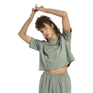 RBK POLERA CL AE BIG LOGO CROP