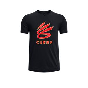 UA POLERA CURRY LIGHTNING LOGO KIDS PARA NIÑA JUVENIL