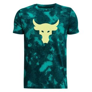 UA POLERA PJT ROCK LOGO AOP SS KIDS PARA NIÑO JUVENIL