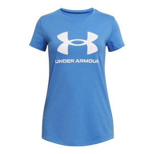 UA POLERA G SPORTSTYLE LOGO SS KIDS PARA NIÑA JUVENIL