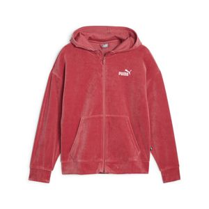 PUMA CHAQUETA ESS ELEVATED VELOUR FZ HOODIE