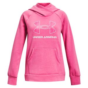 UA SUDADERA RIVAL FLEECE BL HOODIE KIDS PARA NIÑA JUVENIL