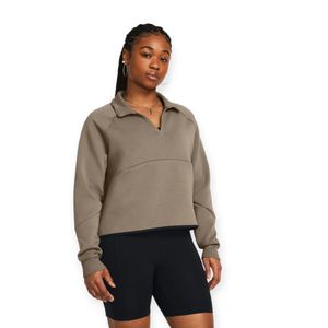 UA SUDADERA UNSTOPPABLE FLC RUGBY CROP