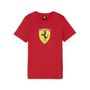 PUMA POLERA FERRARI RACE BIG SHIELD COLOURED KIDS PARA NIÑO PRE-ESCOLAR SALE