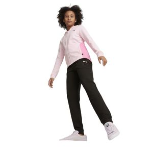 PUMA BUZO HOODED SWEAT SUIT TR CL G KIDS PARA NIÑA JUVENIL