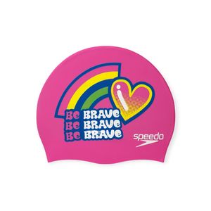 SPEEDO GORRO SLOGAN PRT JR KIDS PARA NIÑA JUVENIL