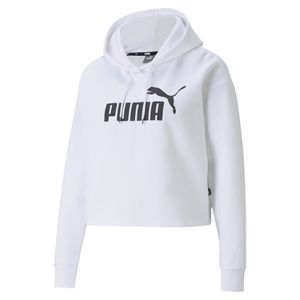 PUMA SUDADERA ESS CROPPED LOGO HOODIE FL