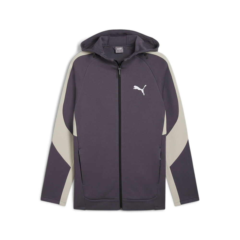 PUMA POLERA EVOSTRIPE FULL-ZIP HOODIE DK