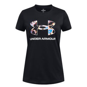 UA POLERA TECH PRINT BL SSC KIDS PARA NIÑA JUVENIL