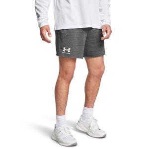UA SHORT RIVAL TERRY 6IN SHORT