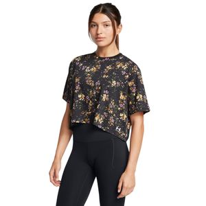 UA POLERA W DARK ROMANTICS CROP SS