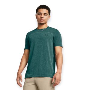 UA POLERA RUSH SEAMLESS WORDMARK SS
