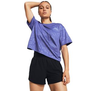 UA POLERA RUSH ENERGY EMBOSS CROP SS