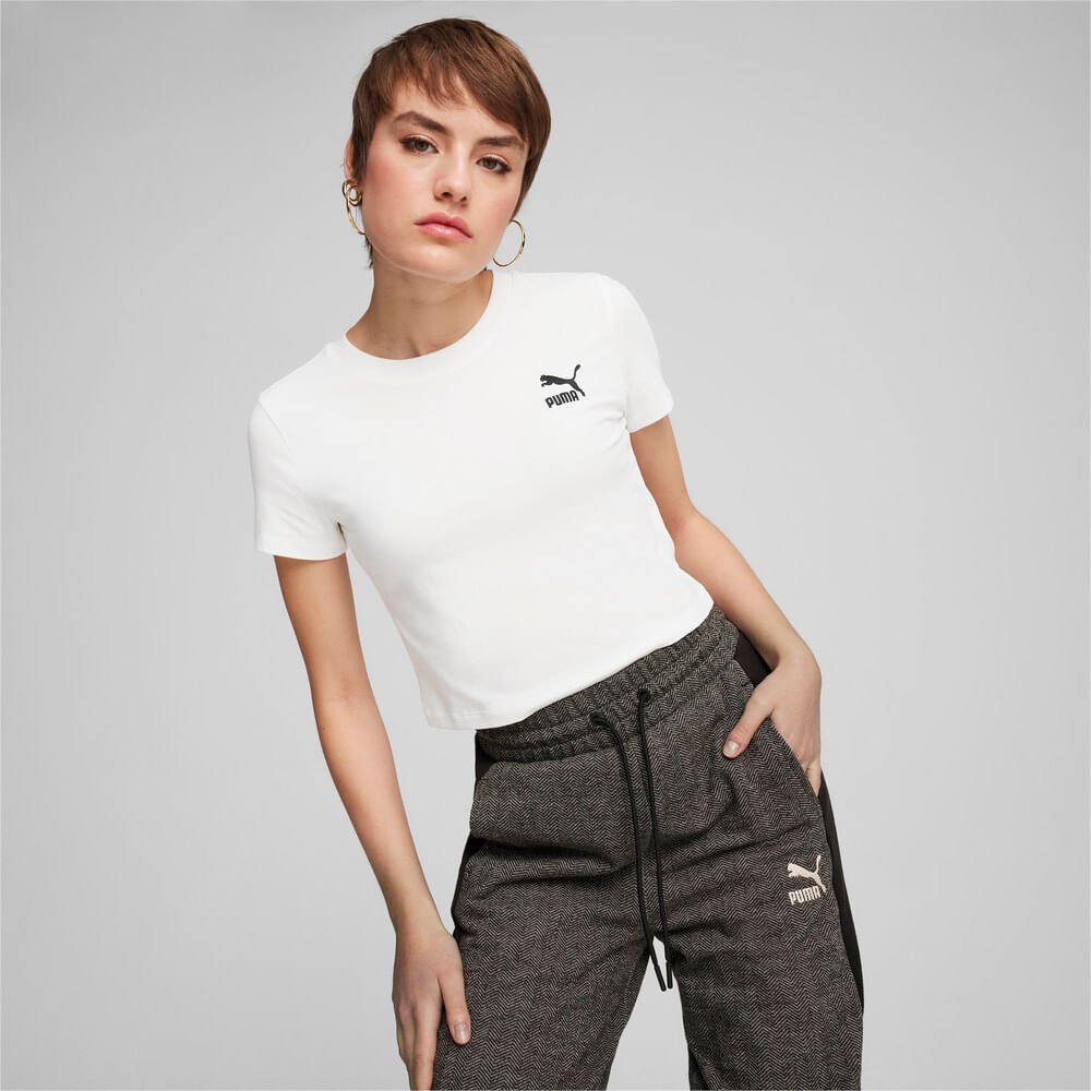 Camiseta Puma Classics Baby Mujer Turquesa Colombia Y Camiseta