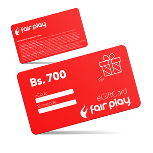FAIR PLAY GIFT CARD BS.700