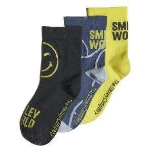 ADIDAS MEDIA SMILEY SOCKS KIDS PARA NIÑO PRE-ESCOLAR