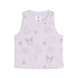 PUMA POLERA X HELLO KITTY Y FRIENDS AOP RIBBED TANK TOP KIDS PARA NIÑA PRE-ESCOLAR