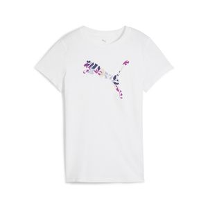 PUMA POLERA GRAPHICS FLORAL CAT LOGO TEE