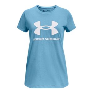 UA POLERA SPORTSTYLE LOGO SS KIDS PARA NIÑA JUVENIL