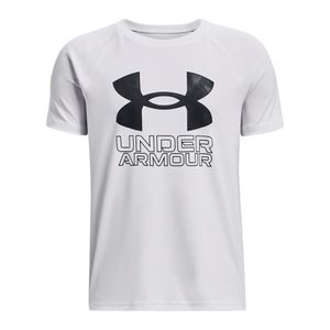 UA POLERA TECH HYBRID PRT FILL SS KIDS PARA NIÑO JUVENIL SALE