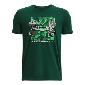 UA POLERA BOX LOGO CAMO SS KIDS PARA NIÑO JUVENIL