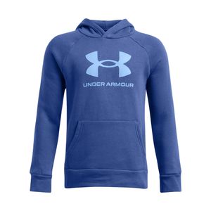 UA SUDADERA RIVAL FLEECE BL HOODIE KIDS PARA NIÑO JUVENIL