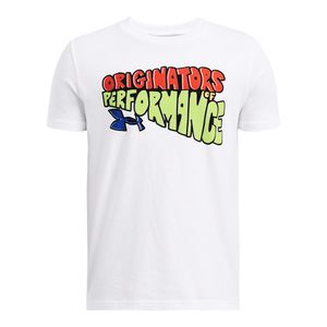 UA POLERA B BTS CARTOON WM SS KIDS PARA NIÑO JUVENIL