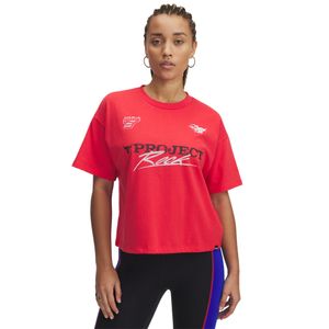 UA POLERA PJT RCK BOXY CROP