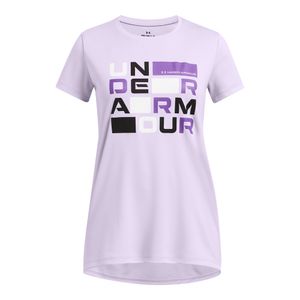 UA POLERA G TECH BLOCK LOGO SS KIDS PARA NIÑA JUVENIL
