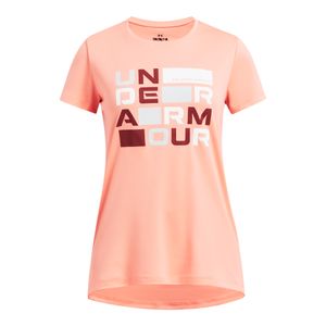 UA POLERA G TECH BLOCK LOGO SS KIDS PARA NIÑA JUVENIL