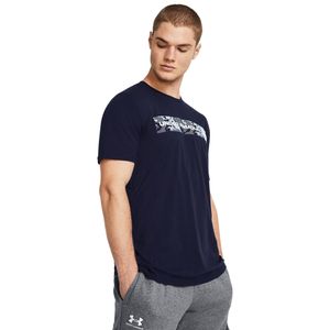 UA POLERA CAMO CHEST STRIPE SS