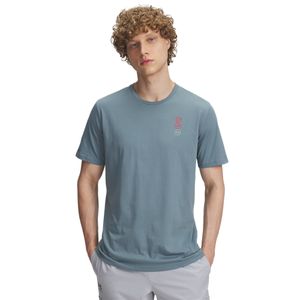 UA POLERA CIRCLE LOGO STACK SS